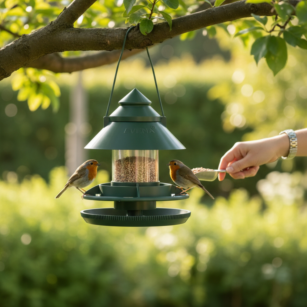 Les mangeoires EVENA : Une révolution pour les oiseaux du ciel