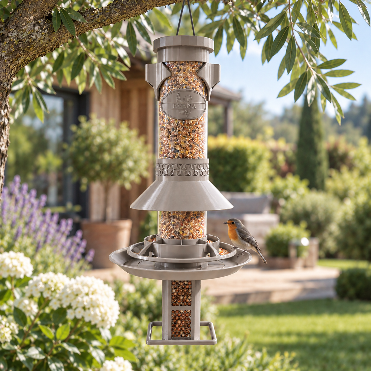Abondance Cacahuète – Mangeoire grande capacité pour oiseaux