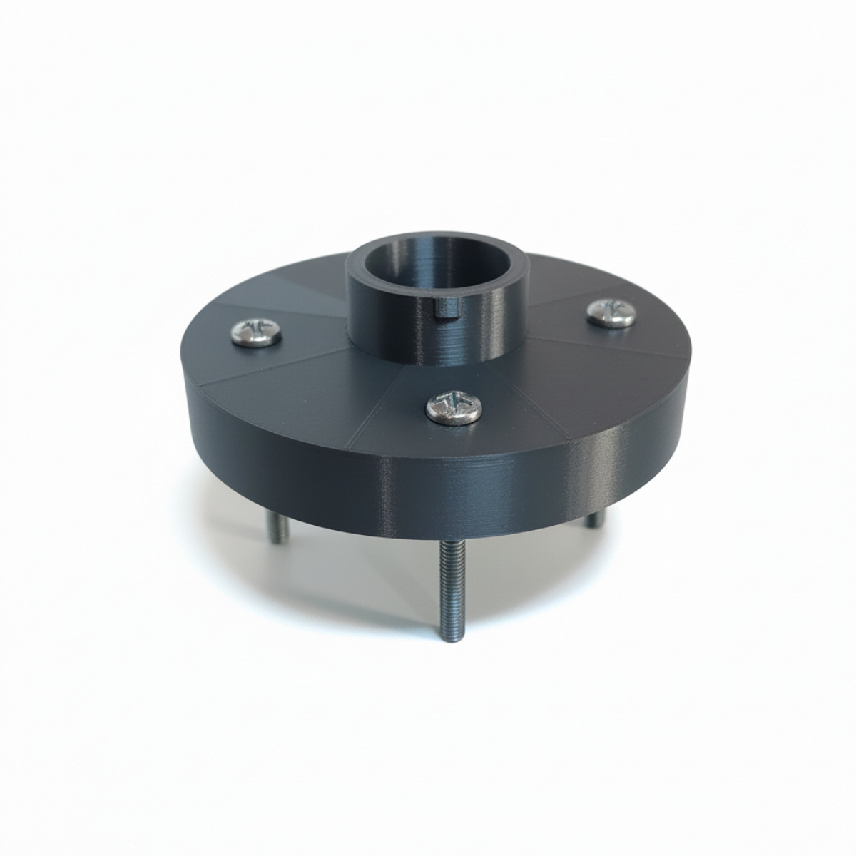 Support clip à visser