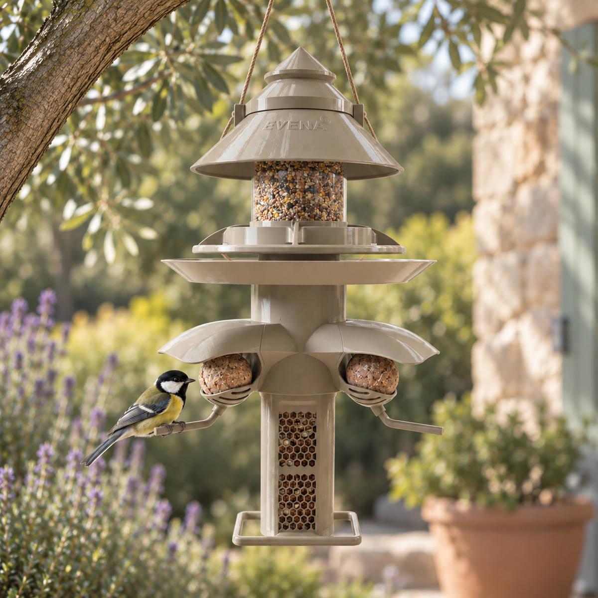 Tour Céleste Évolution – Mangeoire pour oiseaux