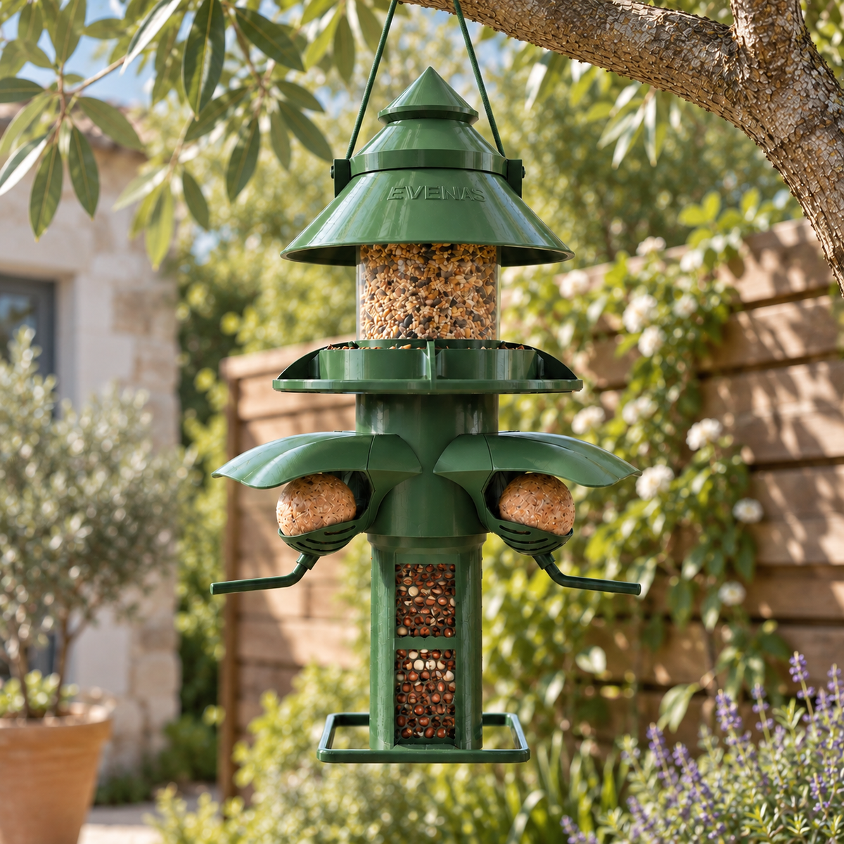 Tour Céleste – Mangeoire pour oiseaux